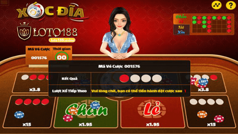 Xóc đĩa trực tuyến uy tín Loto188